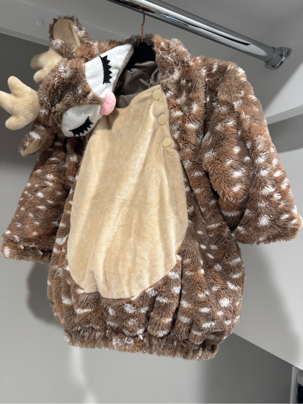 Baby Plush fawn Costume